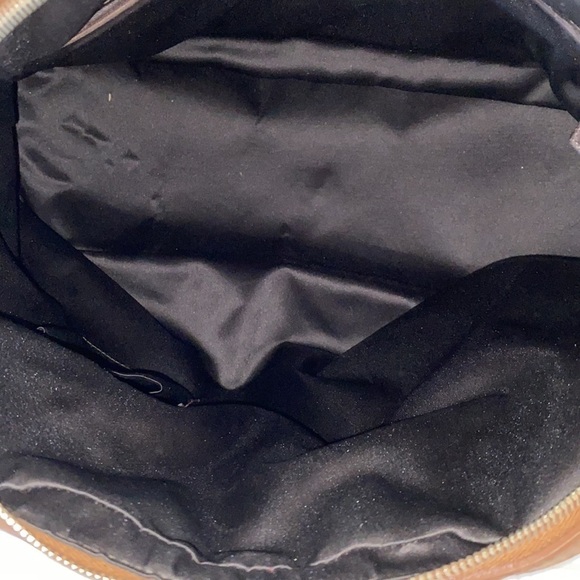 YSL Yves Saint Laurent Rive Gauche Tan Calfskin Leather XL Muse Handbag - Picture 12 of 16